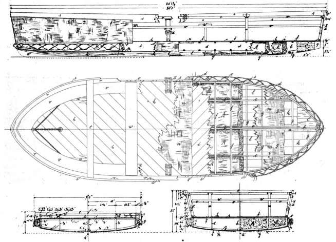 Plans for Engelhart collapsible boat